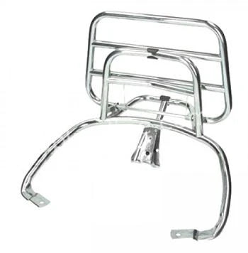 Achterklapdrager Aplus Passend Op Vespa Primavera / Sprint Chroom - AE-trading