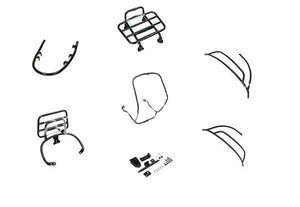 Valbeugelset 5 Delig Aplus Passend Op Vespa Primavera / Sprint Glans Zwart - AE-trading