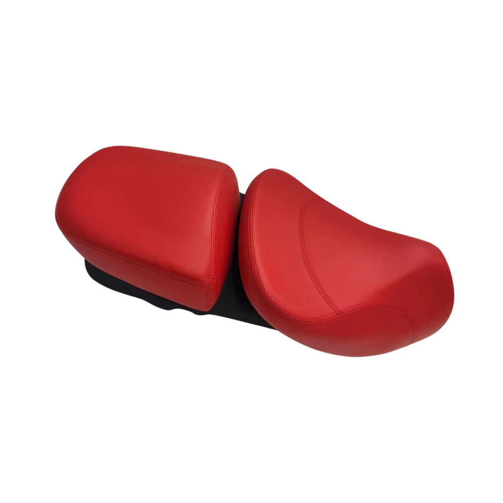 Duo Zadel Aplus Passend Op Vespa Gts 125/300 Rood - AE-trading