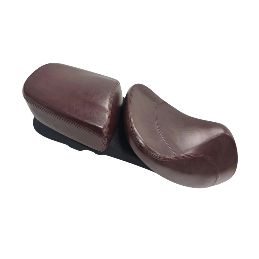 Duo Zadel Aplus Passend Op Vespa Gts 125/300 Dark Brown - AE-trading