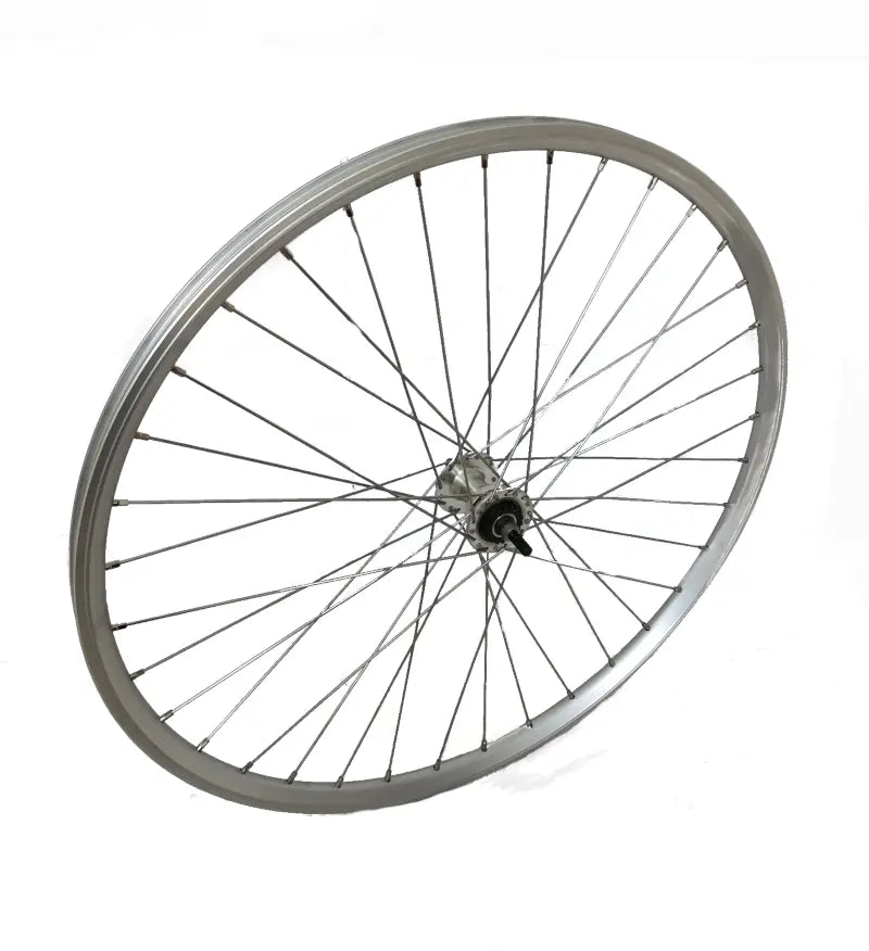 Voorwiel 28 x 1 3/8 Nexus (voor Rollerbrakes) - zilveren alu hoge velg - AE-trading