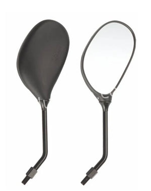 Spiegelset Universeel M8 Type 120 Zwart - AE-trading