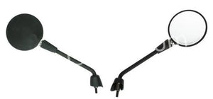 Spiegelset Aplus Passend Op Vespa Primavera / Gts Mat Zwart (Lang) - AE-trading