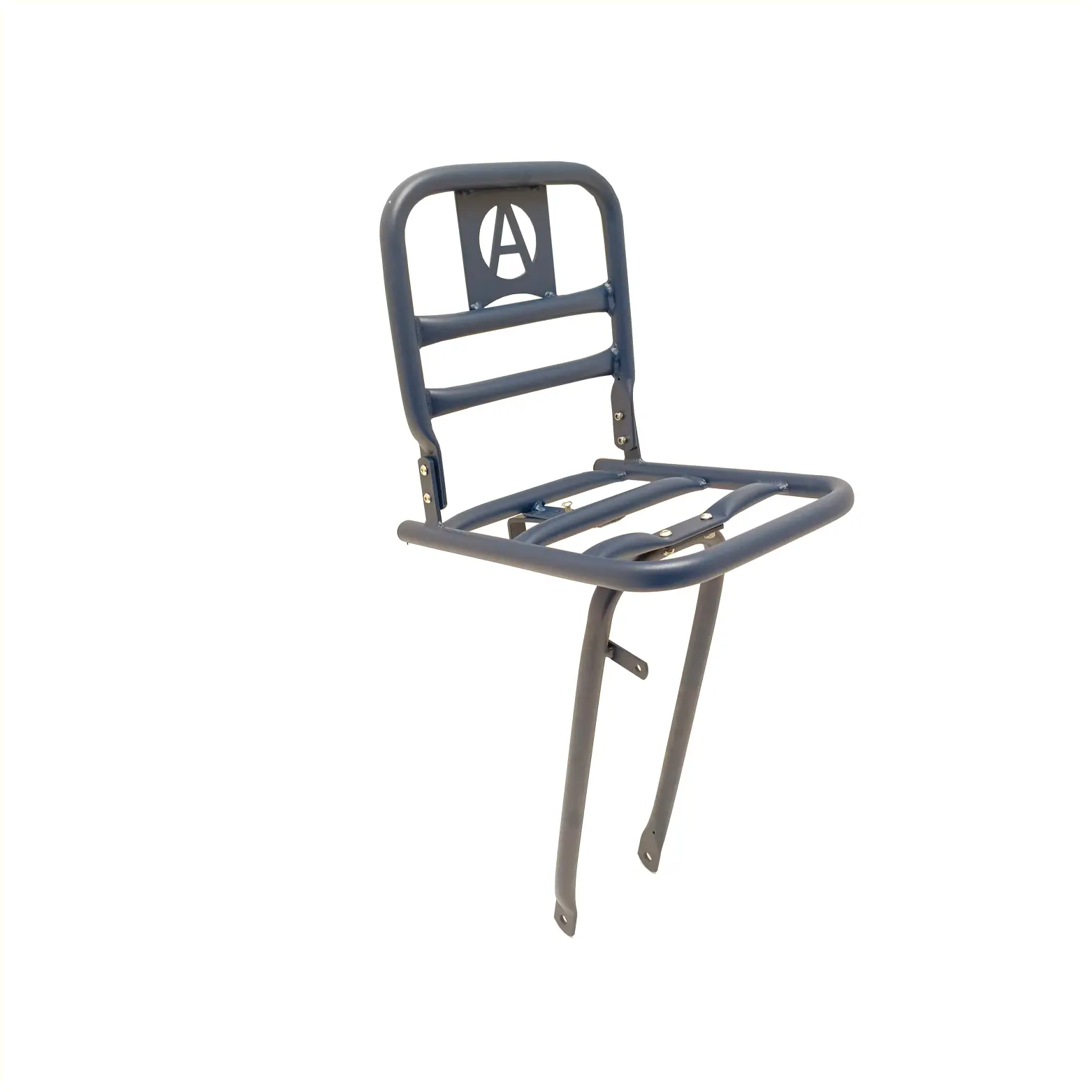 Voordrager 28'' Avalon Cargo Matblauw metalic 30x26 Oversized Alu met kroonbout montage - AE-trading