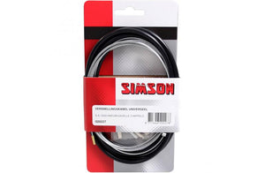 Simson Versnellingskabelset compleet S.A. / Gazelle zwart - AE-trading