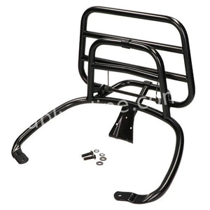 Achterklapdrager Vespa Primavera/Sprint Origineel Glans Zwart (Gecoat) - AE-trading