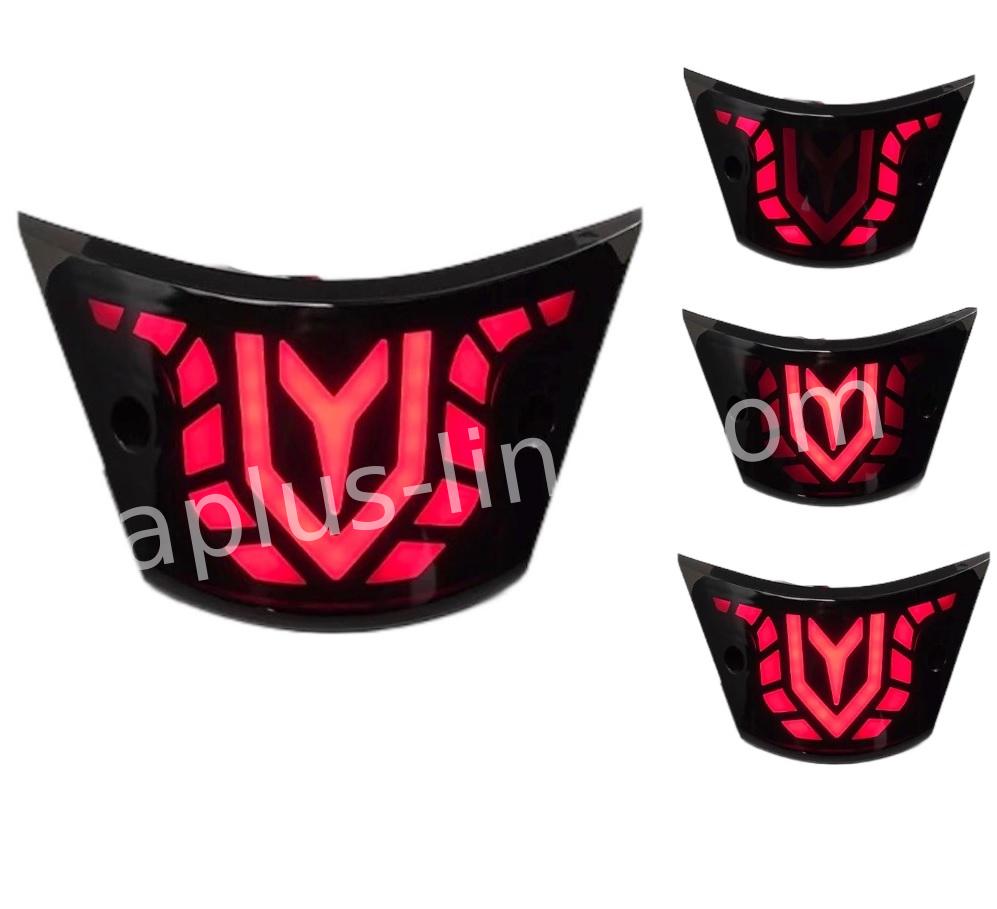 Achterlicht Alpha Led/Tube Passend Op Piaggio Zip Smoke 'Moving' - AE-trading