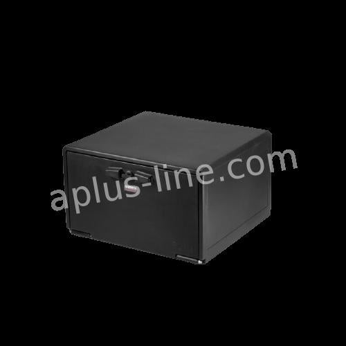 Fiets Pizzakoffer Zwart Enkel Geisoleerd 85 Liter - AE-trading