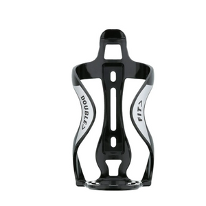 Simson "Double Fit" fles- en bidonhouder, glans zwart - AE-trading