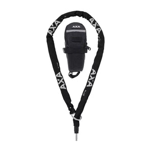 Axa RLC 140 insteekketting voor AXA Defender, Solid Plus en Victory ringslot. incl opbergtas. lengte 140 cm schakels 5.5mm. Diameter plug-in pin 10mm (hangverpakking) - AE-trading