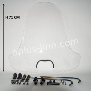 Windscherm Aplus Passend Op Piaggio Zip - AE-trading