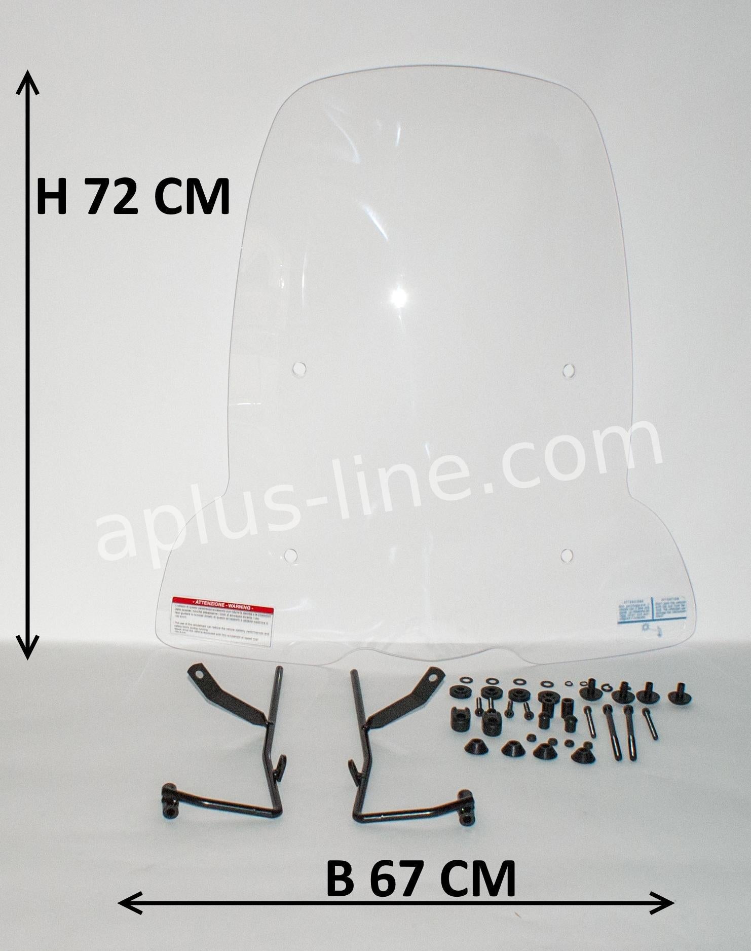 Windscherm Aplus Passend Op Peugeot Kisbee - AE-trading