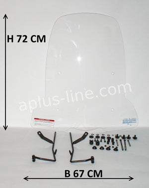 Windscherm Aplus Passend Op Peugeot Kisbee - AE-trading