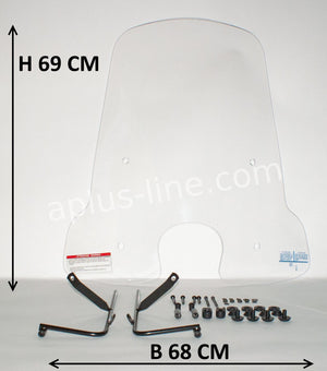 Windscherm Aplus Passend Op Peugeot Django - AE-trading