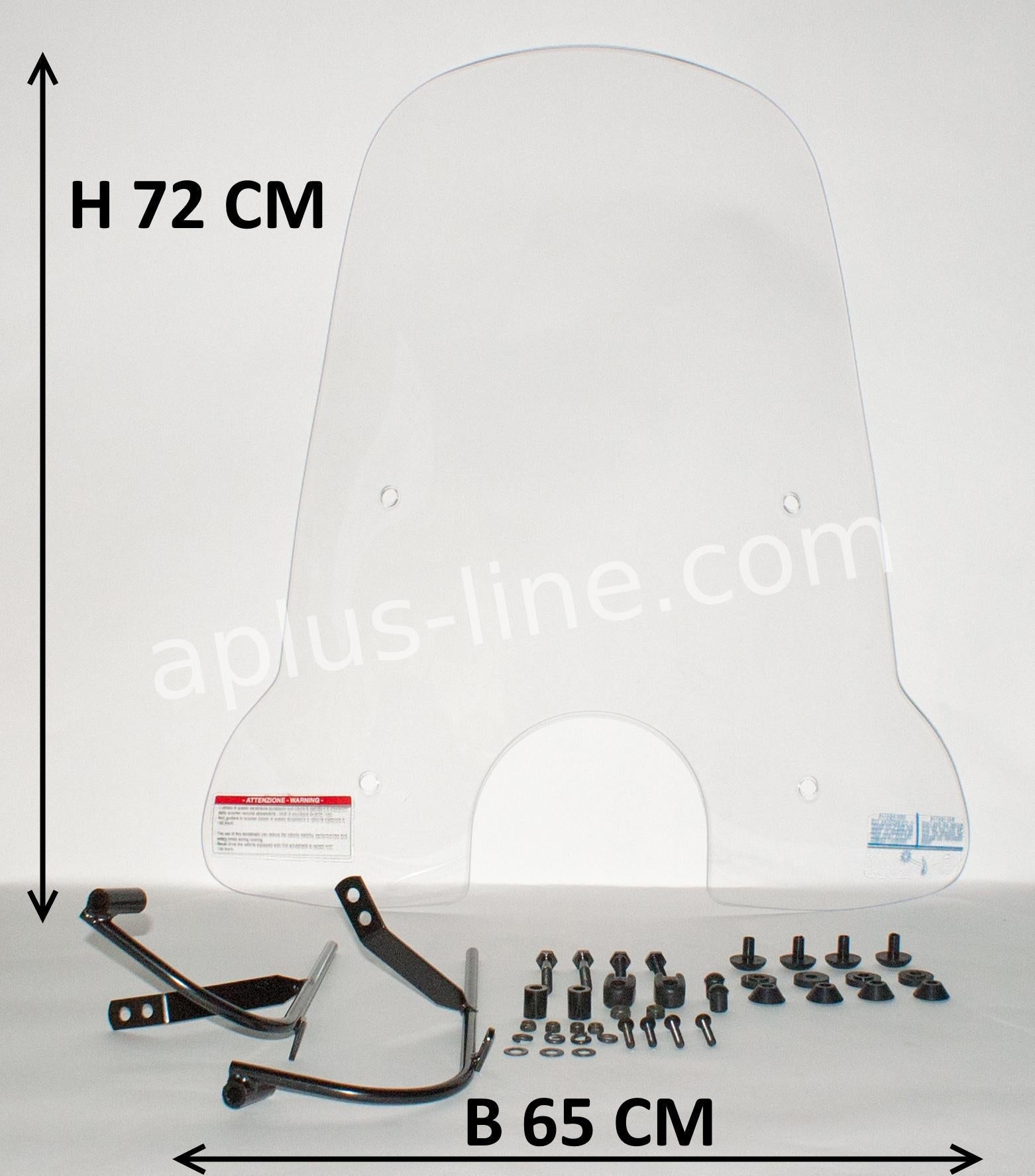 Windscherm Aplus Passend Op Sym Fiddle Ii - AE-trading