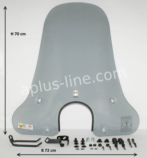 Windscherm Isotta Agm Supreme / Niponia Elegance Smoke - AE-trading