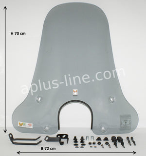 Windscherm Isotta Agm Supreme / Niponia Elegance Smoke - AE-trading