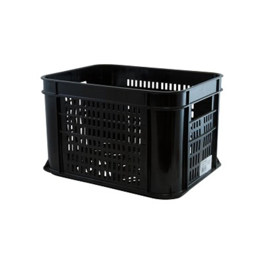 Krat PVC 30L Zwart 40x30x25cm - AE-trading