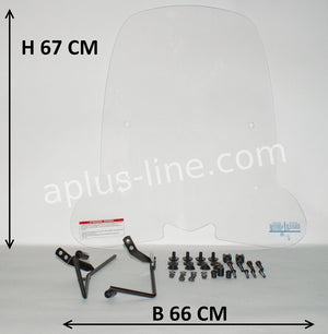 Windscherm Aplus Passend Op Sym Orbit/Orbit Ii/Xpro - AE-trading