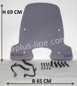 Windscherm Aplus Passend Op Kymco People S Smoke - AE-trading