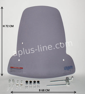 Windscherm Aplus Passend Op Sym Mio Smoke - AE-trading