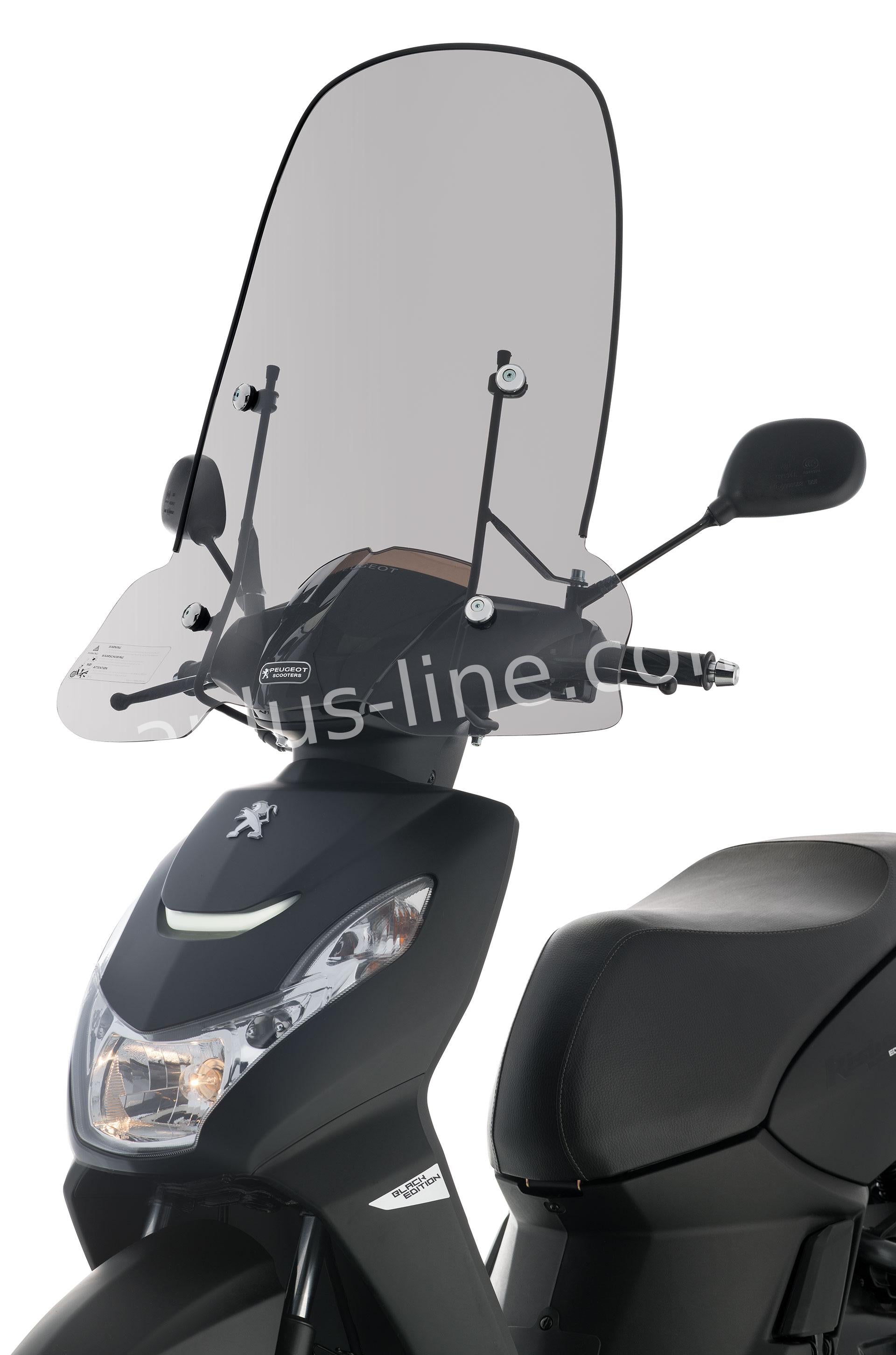 Windscherm Origineel Peugeot Kisbee Smoke - AE-trading