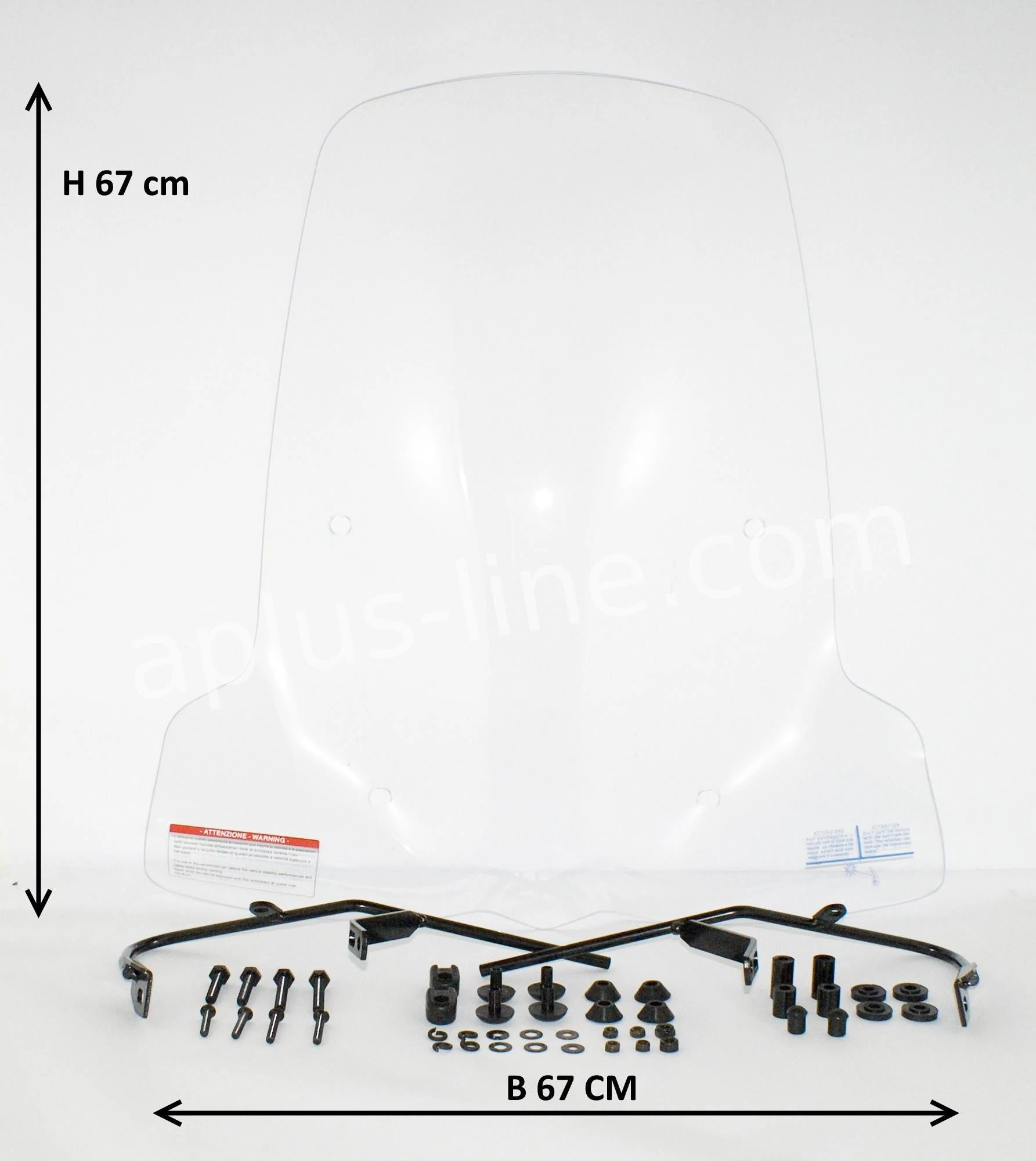 Windscherm Aplus Passend Op Sym Orbit 3 - AE-trading