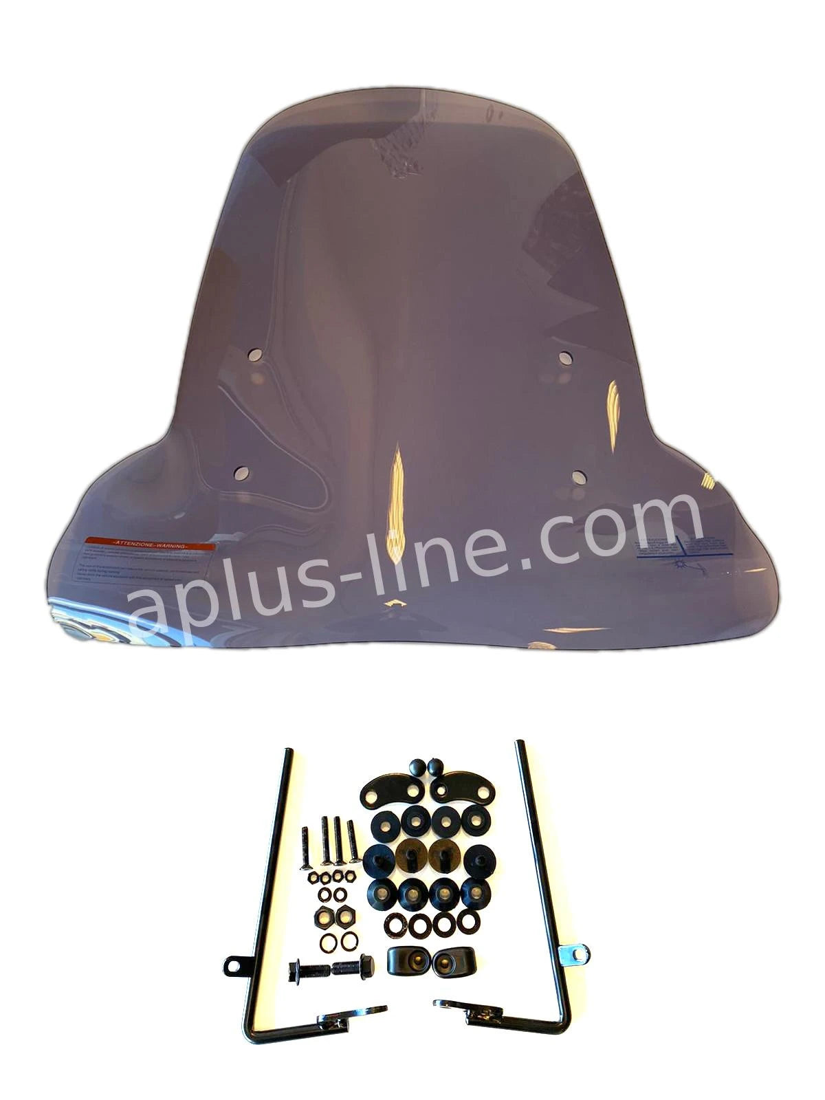 Windscherm Aplus Elektrische Scooter Smoke (O.A Iva E Go S2/S3/S4/S5) - AE-trading