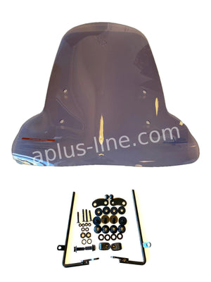 Windscherm Aplus Elektrische Scooter Smoke (O.A Iva E Go S2/S3/S4/S5) - AE-trading