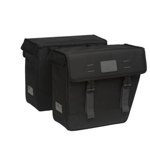 New Looxs Origin Dubbel tas zwart. afmeting:37,5 x 34 x 15,5 cm. inhoud: 39l - AE-trading