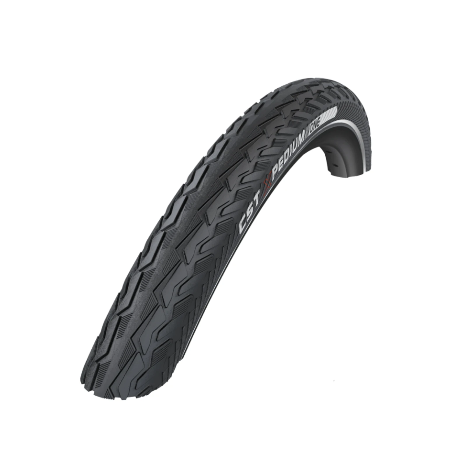 Buitenband: CST Xpedium One (1mm anti-lek) Kleur: zwart met reflectie Maat: 28x1.75, 700x47C, ETRTO 47-622 - AE-trading