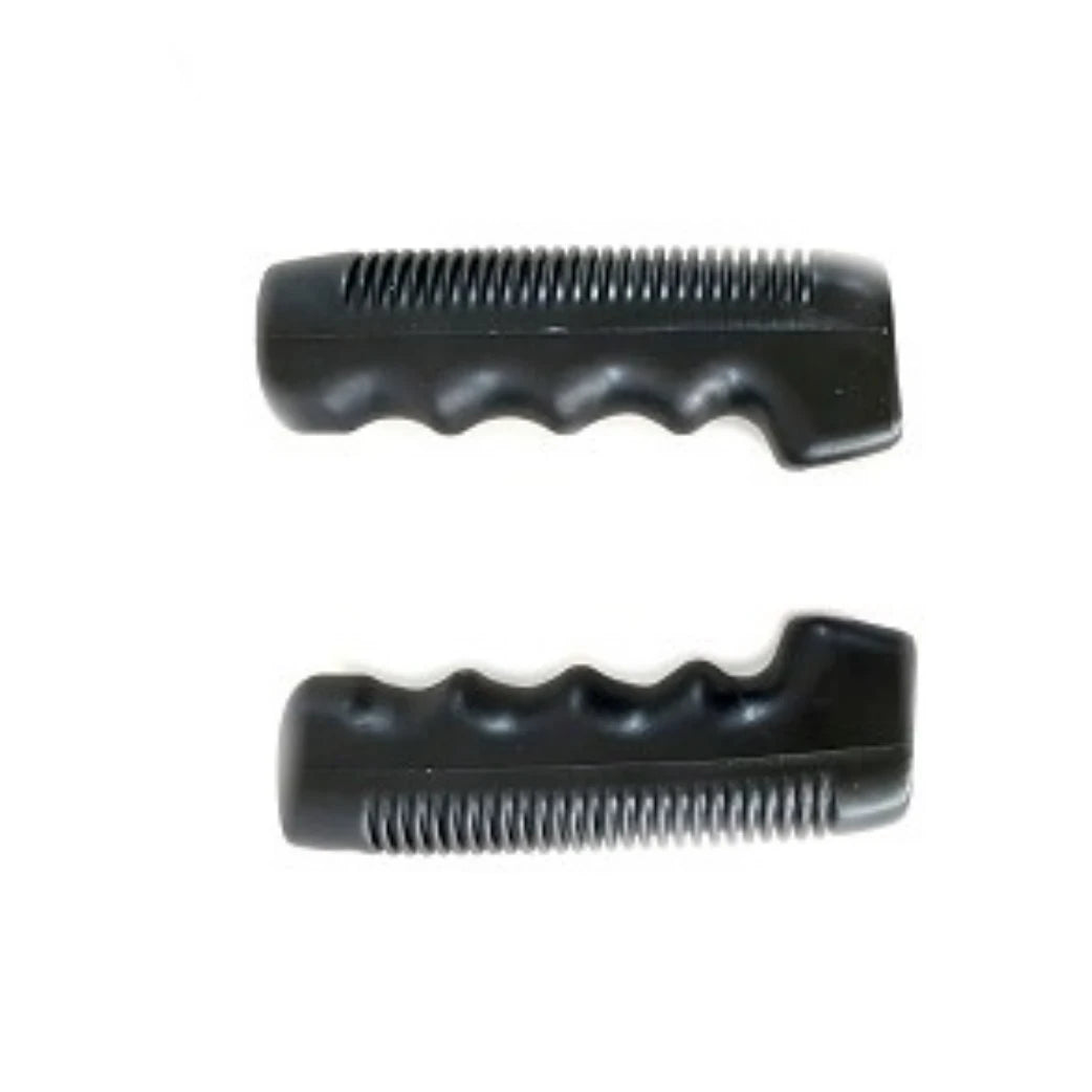 FALKX handvatten zwart per set. Lengte: 105/105mm, PVC (Werkplaatsverpakking) - AE-trading