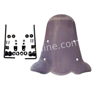 Windscherm Aplus Passend Op Piaggio One Hoog Smoke - AE-trading