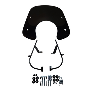 Windscherm Aplus Passend Op Fiddle Ii Laag Mat Zwart - AE-trading