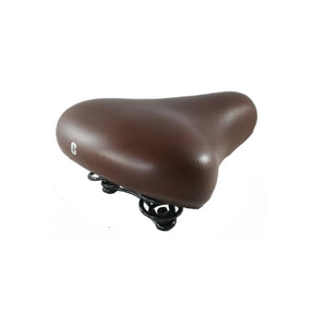 Selle Comfort Zadel City Foam Budget donkerbruin, inclusief strop (werkplaatsverpakking) - AE-trading
