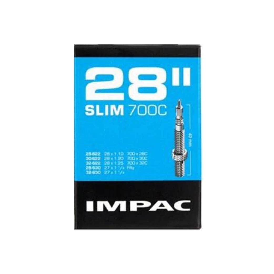Impac Binnenband (by Schwalbe) SV28 Slim, 28x1 5/8x1 1/8, 28x1 1/4, ETRTO 28/32-622/630, Ventiel: Frans - AE-trading