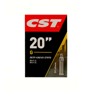 CST Binnenband 20x1 3/8 ETRTO 28/37-438/451, VentielDunlop Blitz/Holland 40mm - AE-trading
