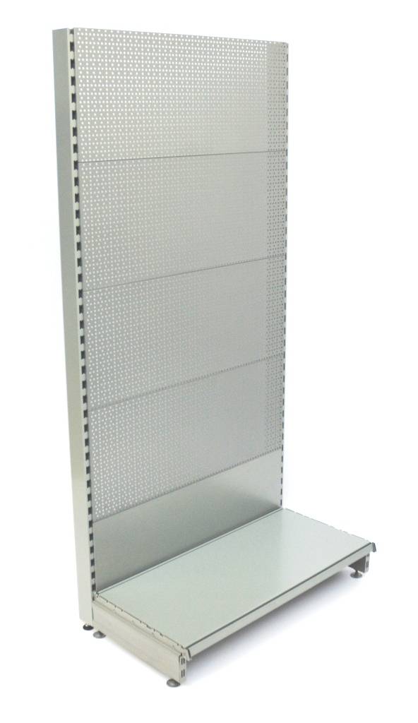 Stellingwand 1 meter breed (vrijstaand) 240x8x3 cm, voetdiepte 37/16cm - AE-trading
