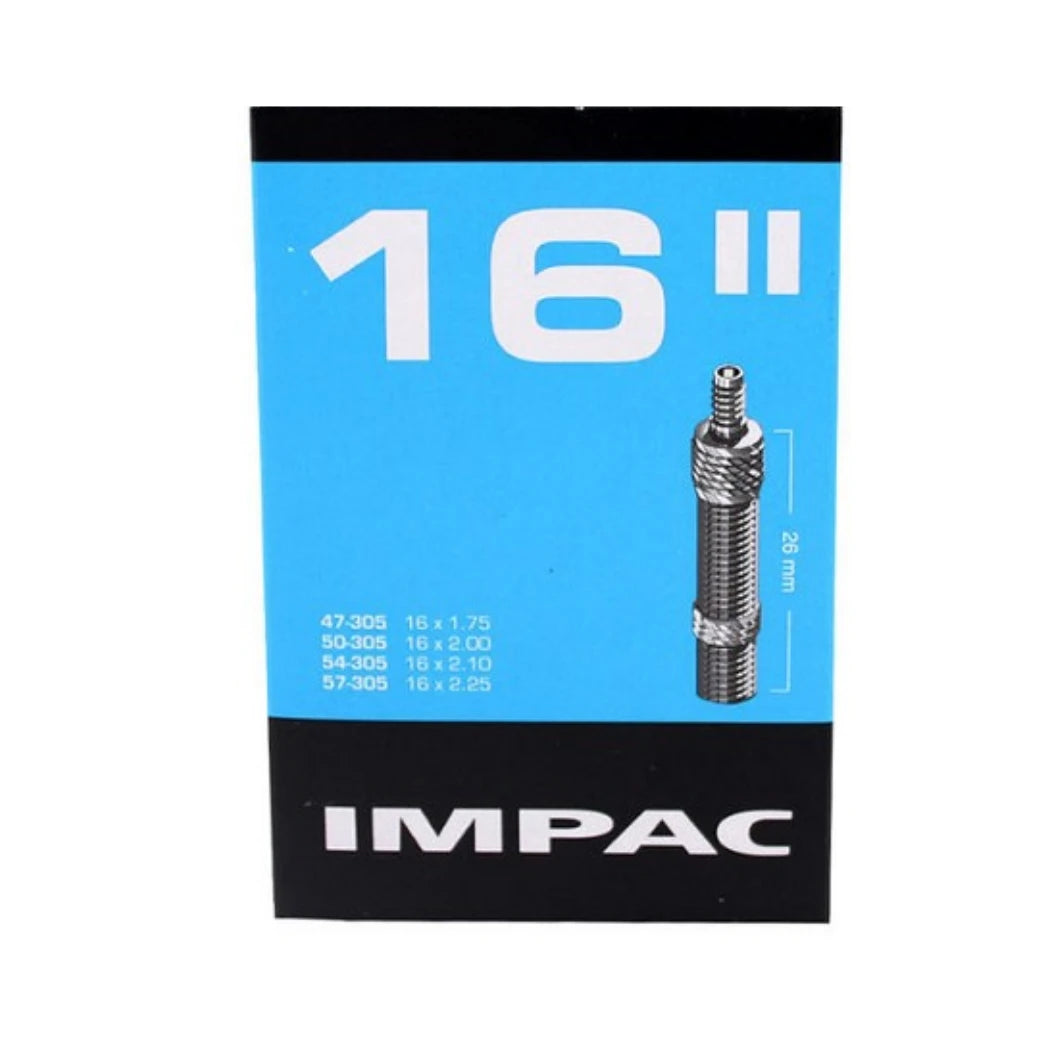 Impac Binnenband (by Schwalbe) DV16 16x1.75/2.35 ETRTO 47/57-305, Ventiel: Dunlop Blitz/Holland 26mm - AE-trading