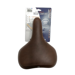 Selle Comfort zadel Pure met Smart Foam techniek. Bruin, zonder strop (hangverpakking) - AE-trading