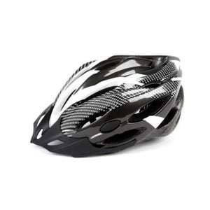 Helm Mirage 58-62cm (L/XL) carbon zwart-wit verstelbaar - AE-trading