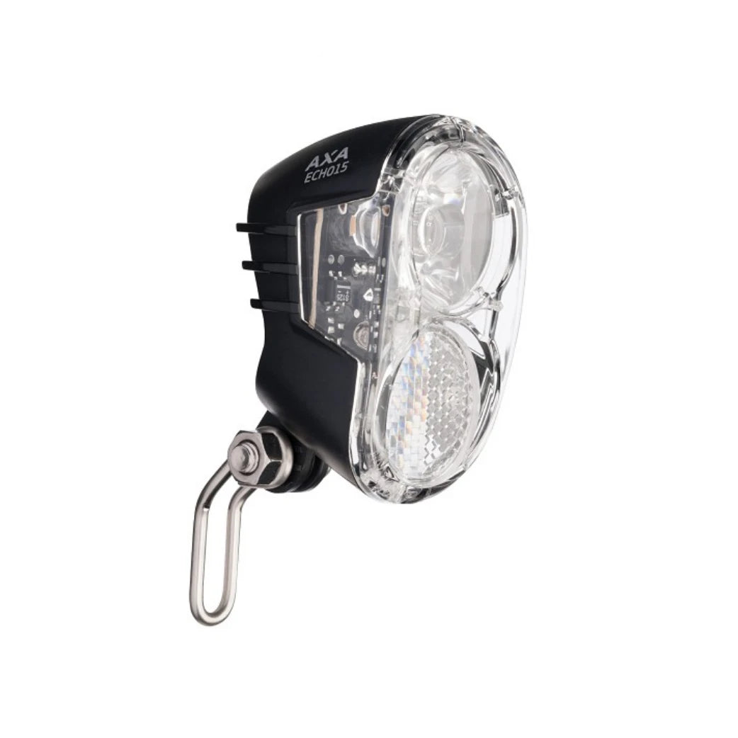 Axa Echo 15 Switch koplamp, 15lx, voor dynamo en 6v E-Bike. (werkplaatsverpakking) - AE-trading