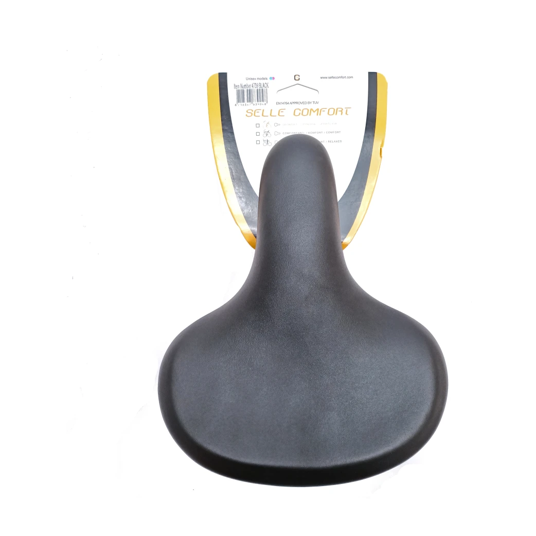 Selle Comfort urban junior kinderzadel met hangveren, zwart. (hangverpakking) - AE-trading