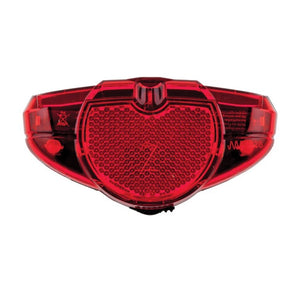 Axa Spark achterlicht, 50-80mm montage. Inclusief 2 AAA batterijen. (hangverpakking) - AE-trading