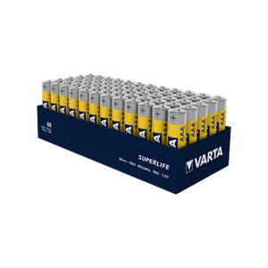 Varta Superlife AAA batterijen. Zink-Carbon. per 48. (werkplaatsverpakking) - AE-trading