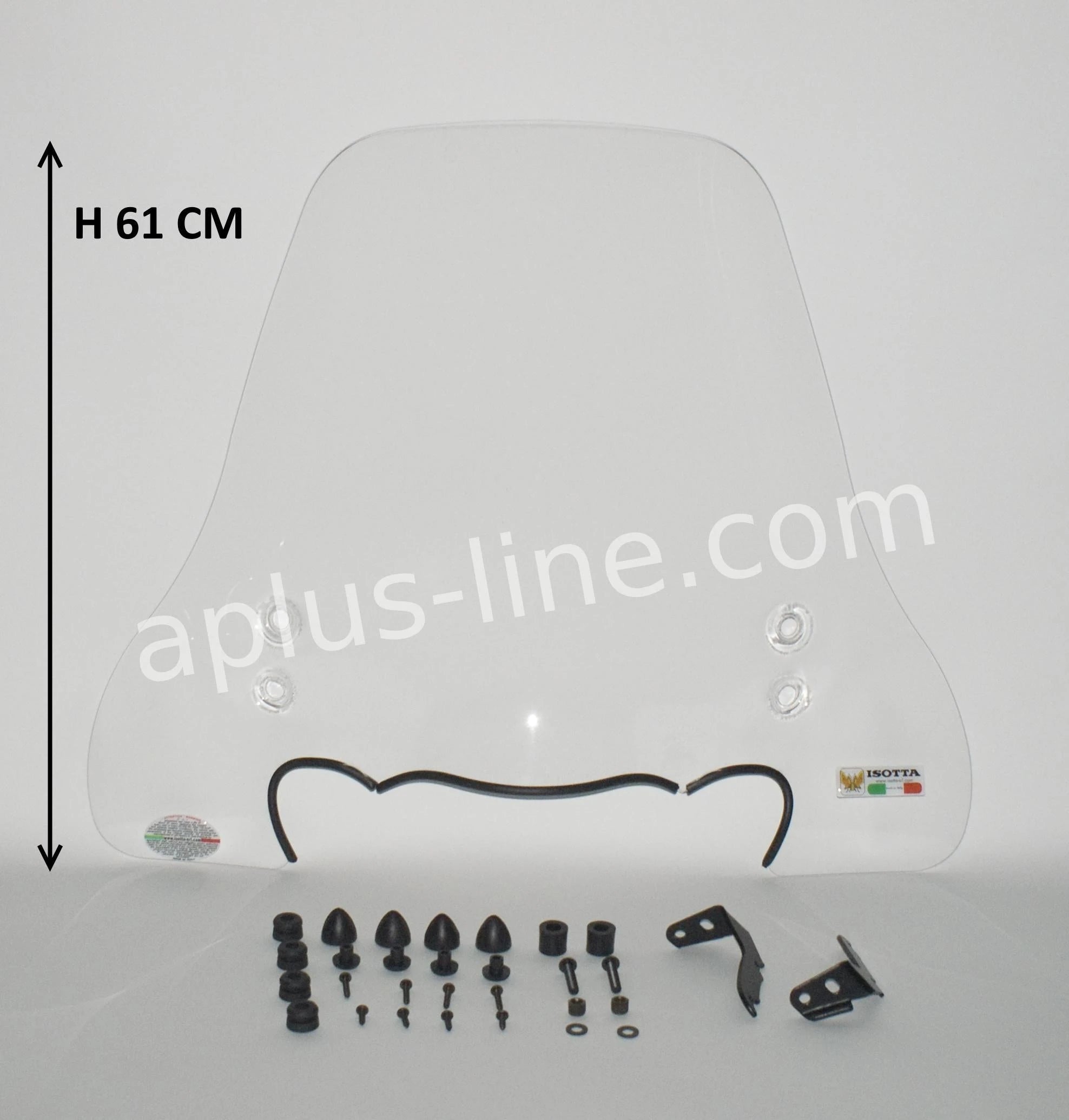 Windscherm Isotta Btc F35 / Gts Sirocco / Peugeot V Clic - AE-trading