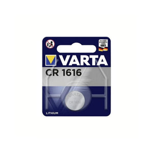 Varta Lithium knoopcel CR1616 3V batterij, per stuk in blister. (hangverpakking) - AE-trading