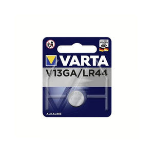 Varta Alkaline knoopcel V13GA/LR44 1.5V batterij, per stuk in blister. (hangverpakking) - AE-trading