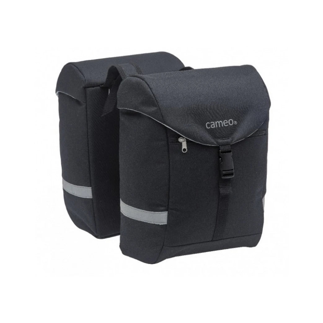 Cameo Sports Double (by New Looxs) Dubbele tas . Materiaal: polyester, reflectie aan voor en achterzijde. 29x36x15 (2x) 28L - AE-trading