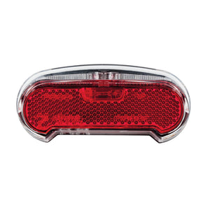 Axa Riff on/auto/off LED achterlicht. montage 50/80mm. incl batterijen. (hangverpakking) - AE-trading